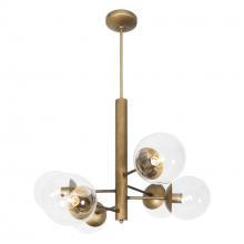 Varaluz 612720 - Mid-Century 6-Lt Chandelier