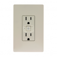 Legrand WWRR15LACCV2 - radiant? Smart Outlet, Wi-Fi, Light Almond