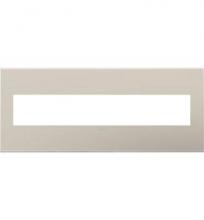 Legrand AWP6GGG1 - adorne® Greige Six-Gang Screwless Wall Plate