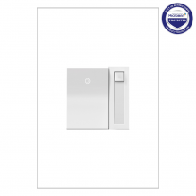 Legrand ADPD453LW2 - adorne® 450W CFL/LED Paddle Dimmer, White, with Microban®