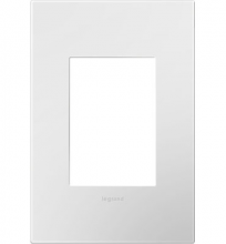 Legrand AD1WP-WH - Compact FPC Wall Plate, Gloss White
