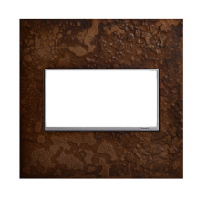 Legrand AWM2GHFBR1 - adorne? Two-Gang Screwless Wall Plate in Hubbardton Forge? Bronze