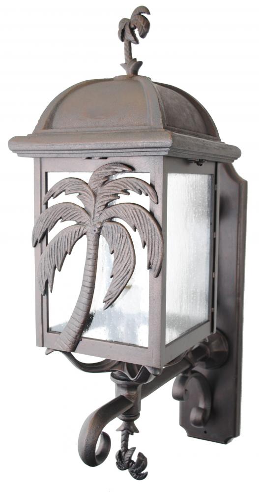 Americana Collection Palm Tree Series Model PT2999 Large Outdoor Wall Lantern