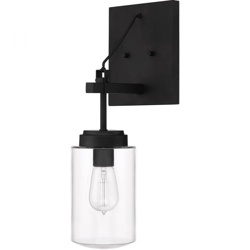 Crosspoint 1 Light Outdoor Wall Sconce Espresso