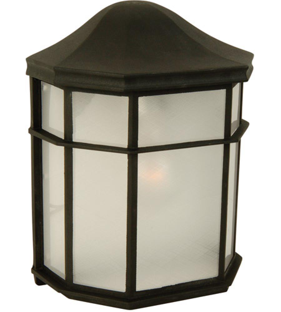 Contractor's 1 Light Small Outdoor Wall Mount in Textured Black