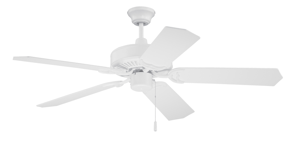 Pro Energy Star 52" Ceiling Fan in White (Blades Sold Separately)
