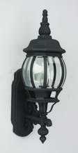 Craftmade Z320-TB - French Style 1 Light Small Outdoor Wall Lantern in Textured Black