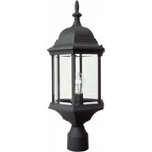 Craftmade Z695-TB - Hex Style Cast 1 Light Outdoor Post Mount in Textured Black