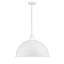 Crystorama SOT-18015-WH - Soto 1 Light White Chandelier