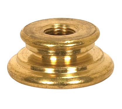 Solid Brass Neck And Spindle; Unfinished; 1-1/4" x 9/16"; 1/8 IP Tapped