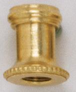 Satco Products Inc. 90/174 - Solid Brass Neck And Spindle; Burnished and Lacquered; 13/16" x 7/8"; 1/8 IP Tapped