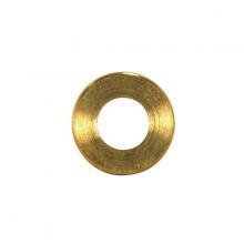 Satco Products Inc. 90/2150 - Turned Brass Check Ring; 1/4 IP Slip; Burnished And Lacquered; 1-1/2" Diameter