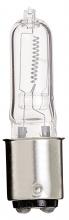 Satco Products Inc. S1983 - 500 Watt; Halogen; T4; Clear; 2000 Average rated hours; 8500 Lumens; DC Bay base; 120 Volt
