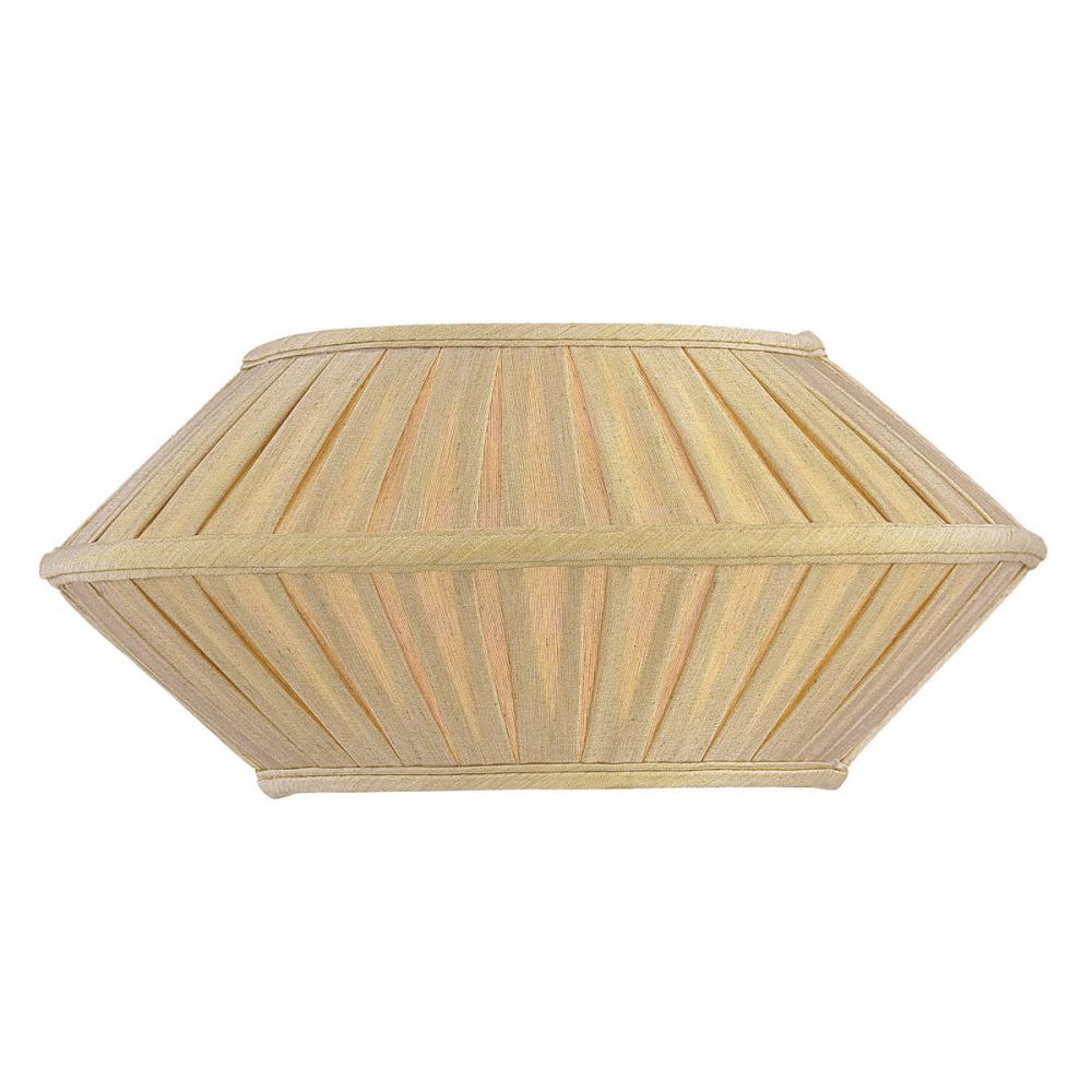 Sunrise Wall Sconce Classic Bronze W/ Pleated Shade
