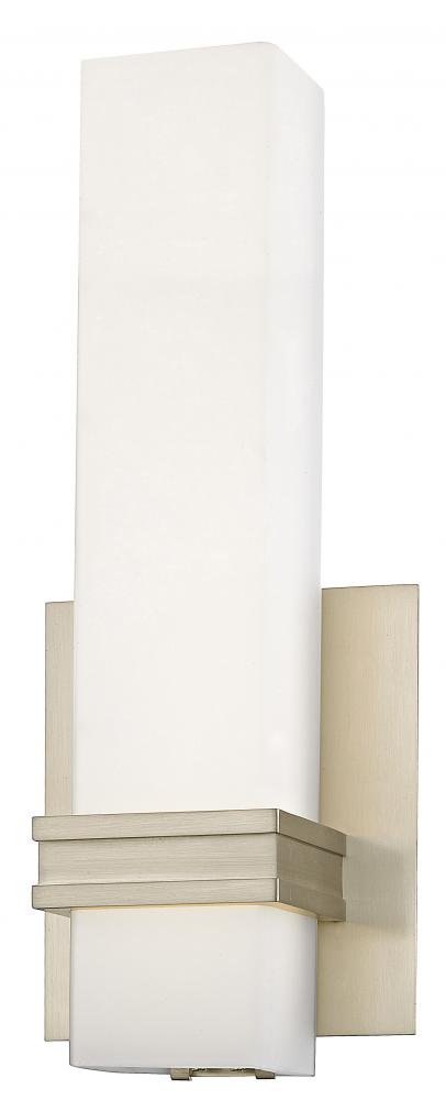 LED Wall Sconce Satin Nickel