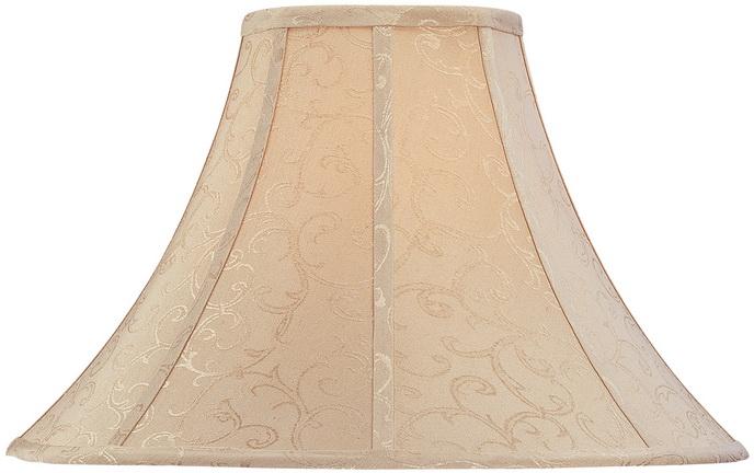 Jacquard Round Bell Soft Back With Piping Lamp Shade (4 pack)