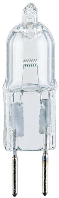 20W T3 JC Halogen Xenon Low Voltage Clear G4 Base, 12 Volt, Card, 2-Pack