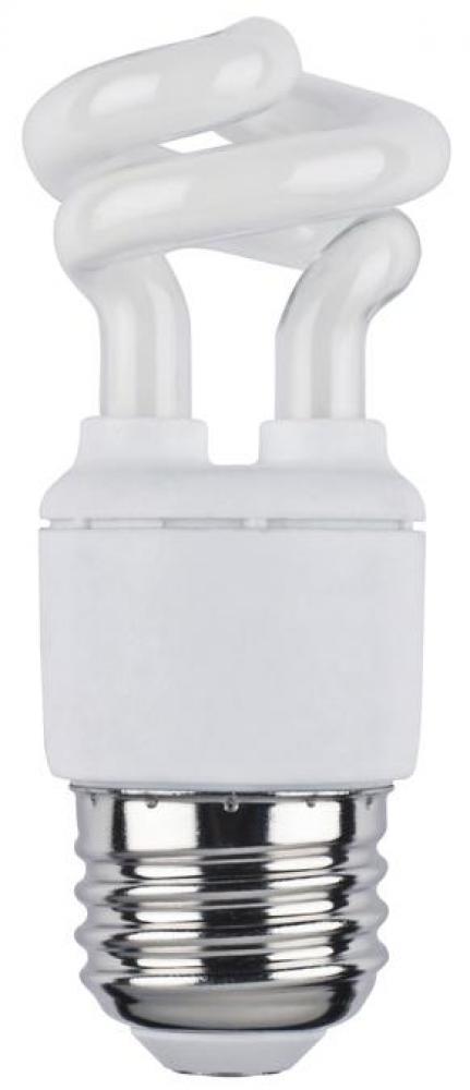 5W Mini-Twist CFL Warm White E26 (Medium) Base, 120 Volt, Box