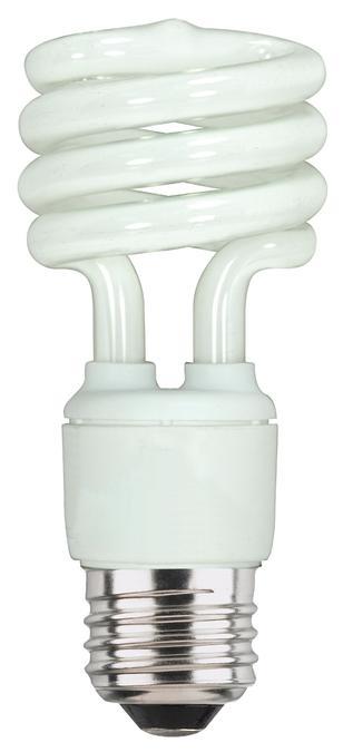 13W Mini-Twist CFL Cool White E26 (Medium) Base, 120 Volt, Hanging Box