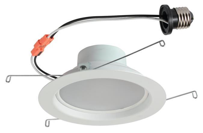 14W Recessed LED Downlight 5" Dimmable 2700K E26 (Medium) Base, 120 Volt, Box