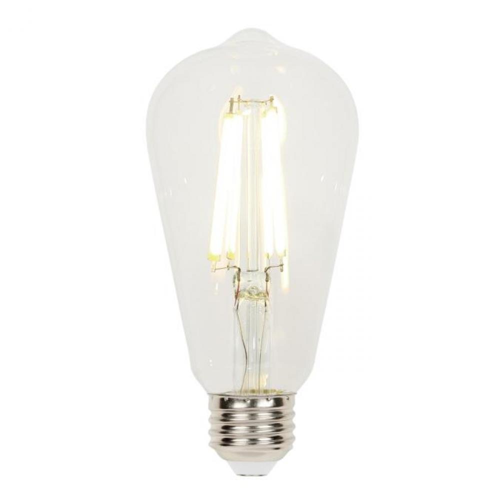 13W ST20 Filament LED Dimmable Clear 3000K E26 (Medium) Base, 120 Volt, Box