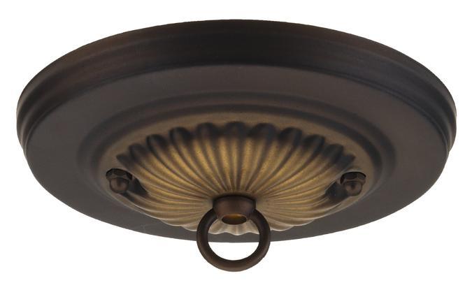 Traditional Canopy Kit with Center Hole Oil Rubbed Bronze Finish