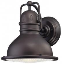 Westinghouse 6204600 - Dimmable LED Wall Fixture Oil Rubbed Bronze Finish Frosted Prismatic Lens