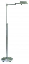 House of Troy PIN400-SN - Pinnacle Adjustable Halogen Floor Lamp
