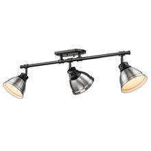 Golden 3602-3SF BLK-PW - Duncan Semi-Flush - Track Light