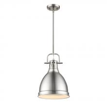 Golden 3604-S PW-PW - Small Pendant with Rod