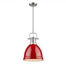 Golden 3604-S PW-RD - Small Pendant with Rod