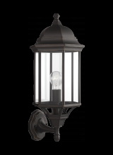 Generation Lighting 8638701-71 - Sevier traditional 1-light outdoor exterior large uplight outdoor wall lantern sconce in antique bro