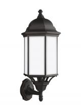 Generation Lighting 8638751-71 - Sevier traditional 1-light outdoor exterior large uplight outdoor wall lantern sconce in antique bro
