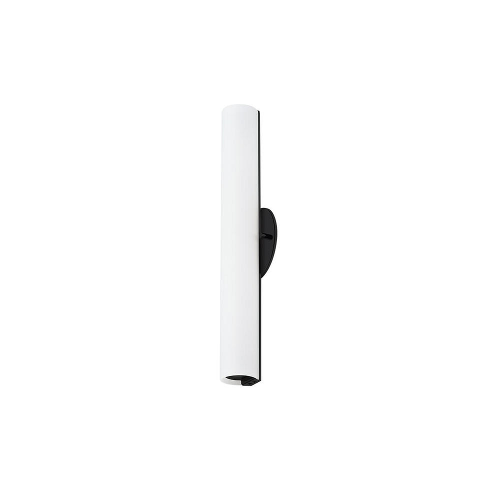 Bute 18-in Black LED Wall Sconce