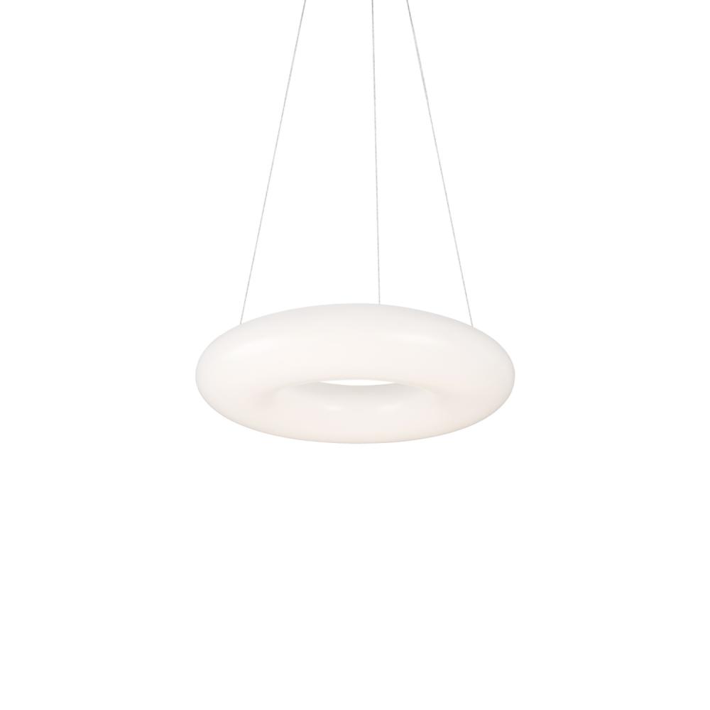 Cumulus 12-in White LED Pendant