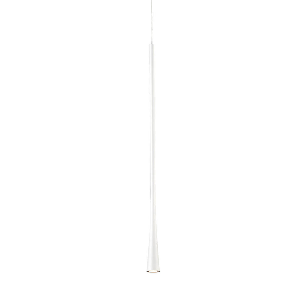 Taper 24-in White LED Pendant
