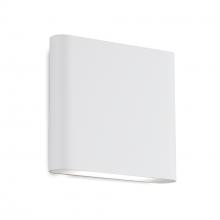 Kuzco Lighting Inc AT68006-WH-UNV - Slate 6-in White LED All terior Wall