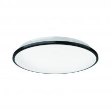 Kuzco Lighting Inc FM43313-BK-5CCT - Brook 13-in Black LED Flush Mount