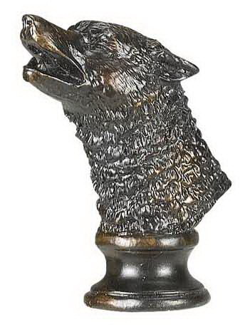WOLF RESIN FINIAL