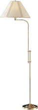 CAL Lighting BO-216-AB - 150W 3 Way Floor Lamp W/Adjust Pole