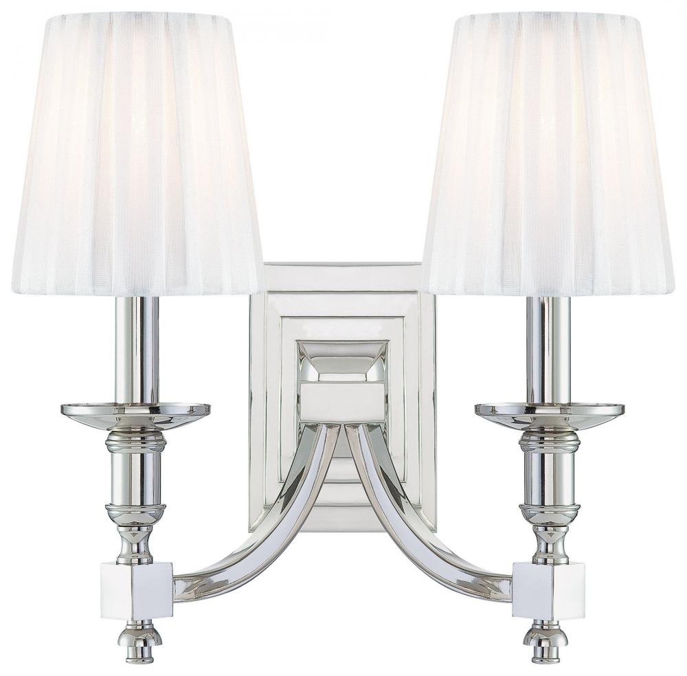 Continental Classics - 2 Light Wall Sconce