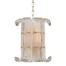 Hudson Valley 2904-AGB - 4 LIGHT CHANDELIER