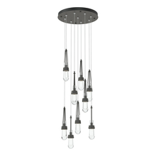 Hubbardton Forge 131108-SKT-STND-20-ZM0434 - Link 9-Light Clear Glass Pendant