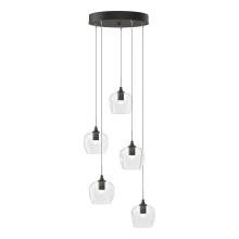 Hubbardton Forge 131123-SKT-STND-07-ZM0709 - Ume 5-Light Pendant