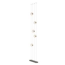 Hubbardton Forge 289520-LED-STND-07-GG0668 - Abacus 5-Light Floor to Ceiling Plug-In LED Lamp