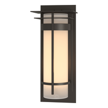 Hubbardton Forge 305995-SKT-77-GG0240 - Banded with Top Plate Extra Large Outdoor Sconce