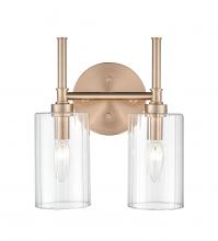 Millennium 9922-MG - Chastine 2-Light Vanity Modern Gold