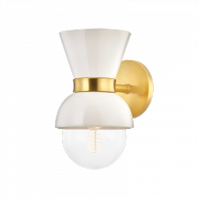 Mitzi by Hudson Valley Lighting H469101-AGB/CCR - Gillian Wall Sconce