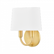 Mitzi by Hudson Valley Lighting H497102-AGB - Clair Wall Sconce