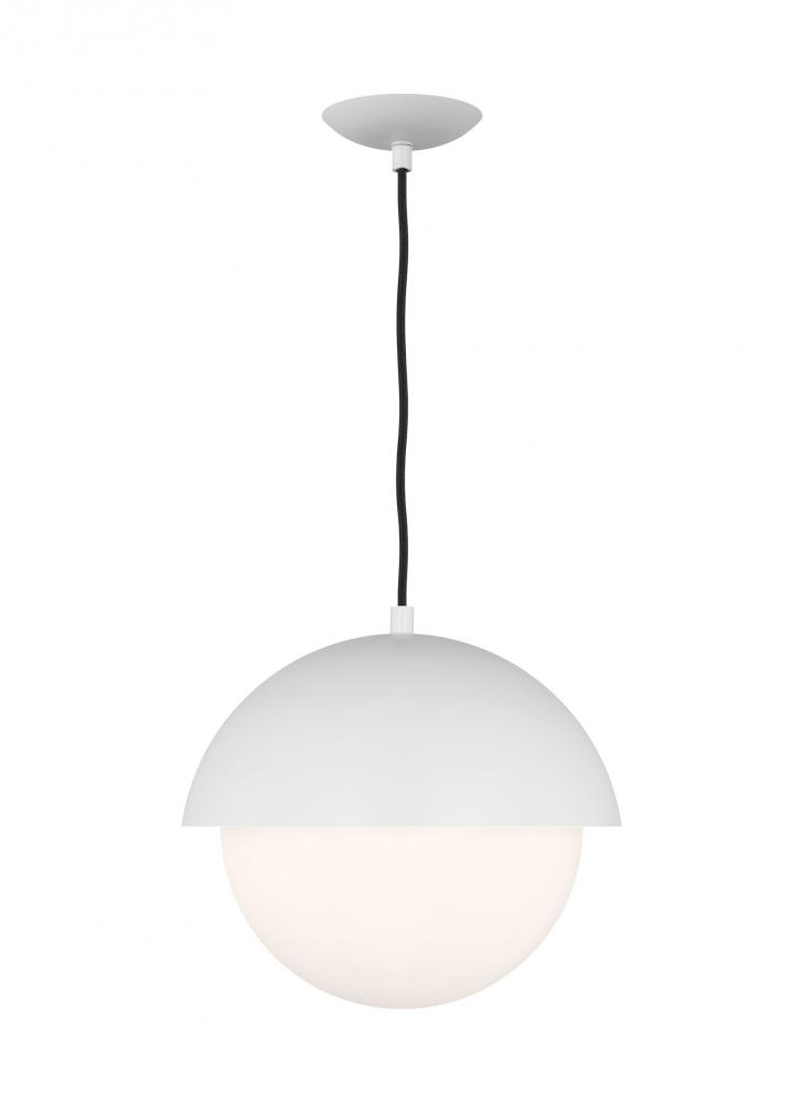 Hyde Modern 1-Light Indoor Dimmable Medium Pendant Ceiling Hanging Chandelier Light